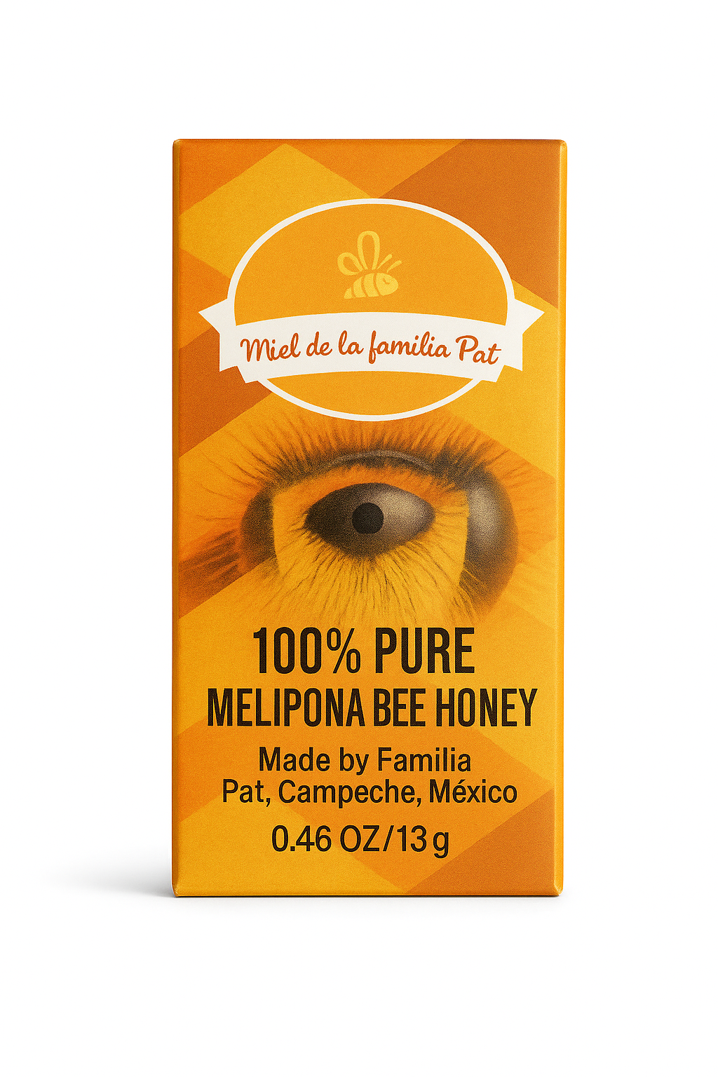 Melipona Honey Eye Drops, Made from 100% Pure Organic Melipona Honey, 13g